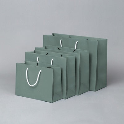 10pcs/lot New Creative Design Kraft Paper Bag with Handle Wedding Party Favor Paper Gift Bags