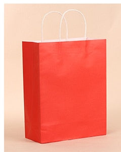 50pcs 15x21x8cm Kraft Paper Bags Environmental Protection Black White Color Paper Bags Wedding Birthday Party Gift Bags Supply